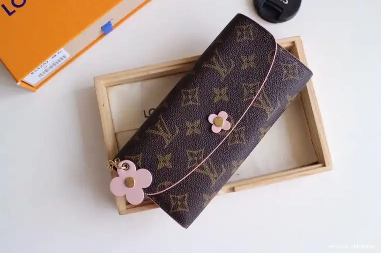 Official oldcobbler Louis Vuitton Emilie Wallet 0625